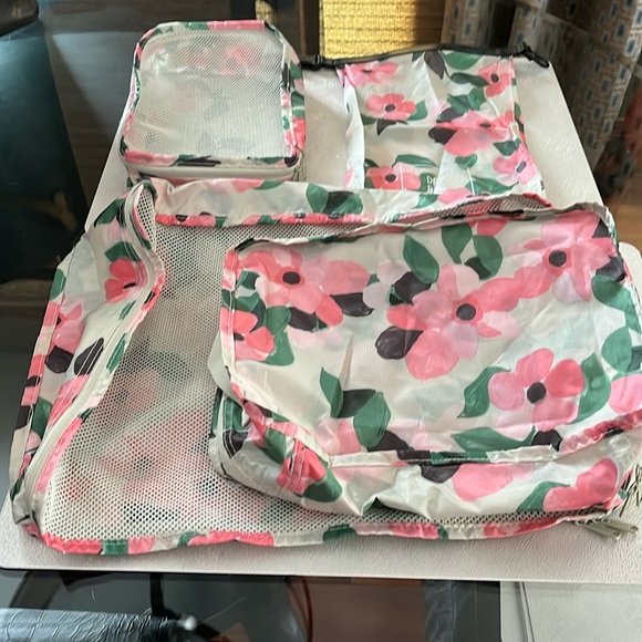 Herschel Supply Company Bags Packing Cubes Floral 4 Piece Set